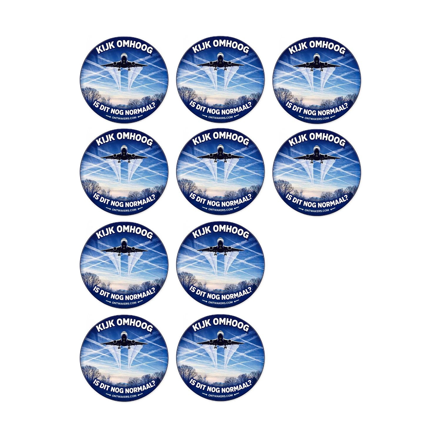 Chemtrail Sticker