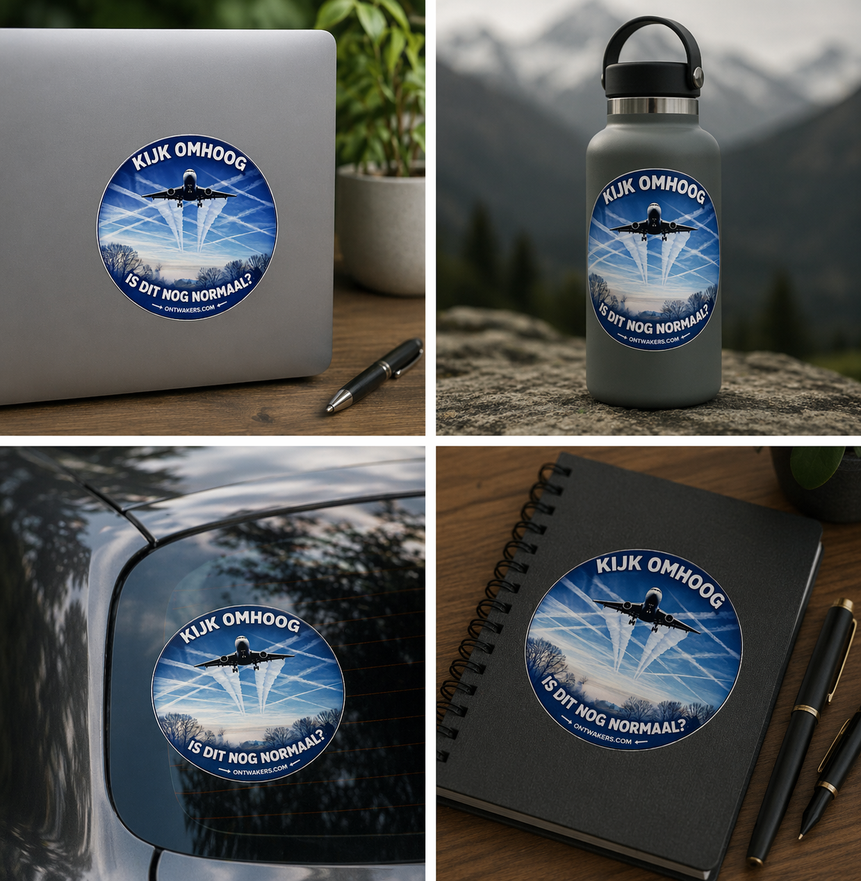 Chemtrail Sticker