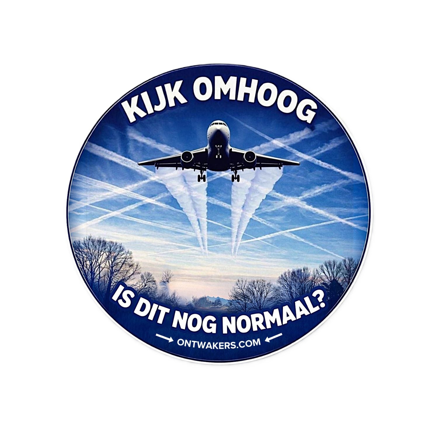 Chemtrail Sticker
