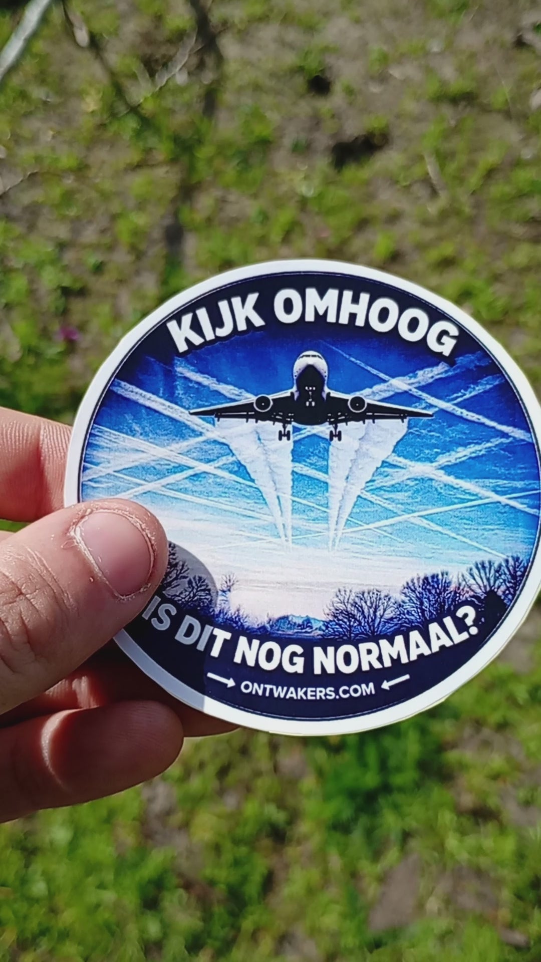 Chemtrail Sticker